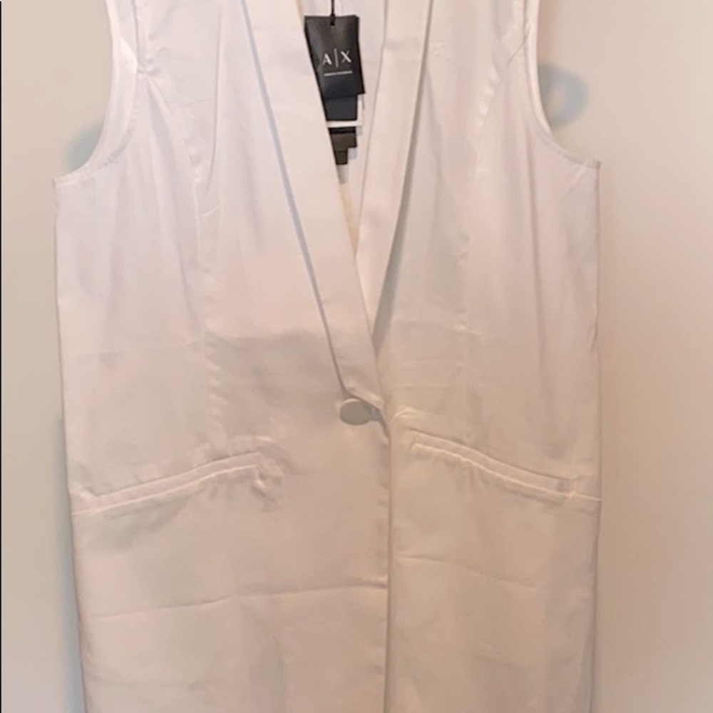 Armani Exchange Jacket all white  XL (NWT)